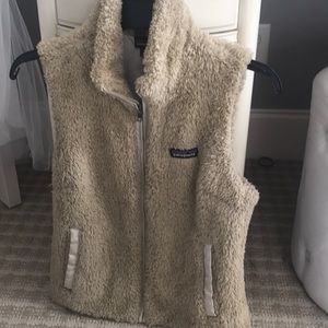 Patagonia tan vest